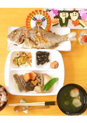 ☆お食い初めと初節句☆-レシピのメイン写真