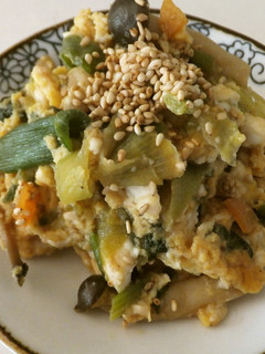 身体に優しい✿豆腐と野菜の卵とじ-レシピのメイン写真
