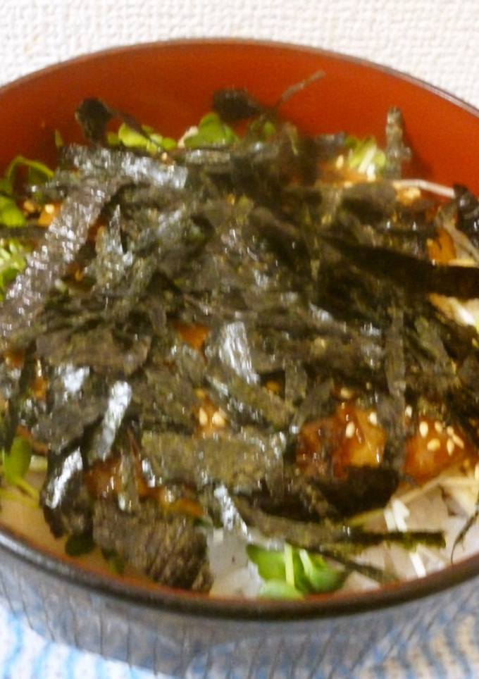 パパの鰻丼より旨い！アジの蒲焼丼②-レシピのメイン写真