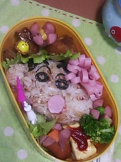簡単☆あるものでキャラ弁-レシピのメイン写真
