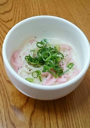 お手軽おいしい♡豆乳うどん-レシピのメイン写真