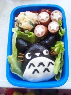 トトロおにぎり キャラ弁-レシピのメイン写真
