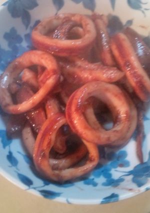 フライパンで簡単イカの生姜焼き-レシピのメイン写真