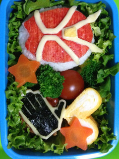 キャラ弁☆仮面ライダーウィザード♪-レシピのメイン写真