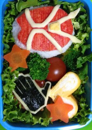 キャラ弁☆仮面ライダーウィザード♪-レシピのメイン写真