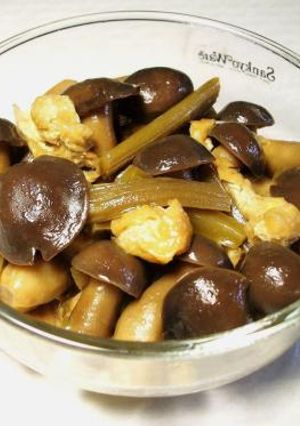 丹波しめじと山くらげの炒め煮-レシピのメイン写真