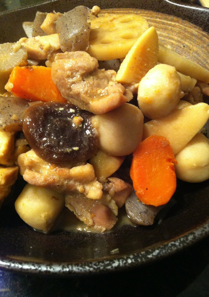 冷凍和野菜と鶏肉の筑前煮-レシピのメイン写真