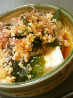 絶対美味しい!!たぬき冷奴-レシピのメイン写真