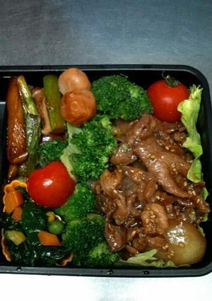 今日の旦那さんのお弁当3月8日-レシピのメイン写真