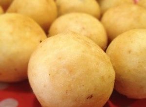 カリ！モチ！豆腐白玉チョコドーナッツ♪-レシピのメイン写真