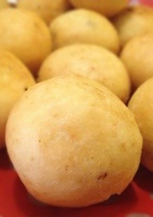カリ！モチ！豆腐白玉チョコドーナッツ♪-レシピのメイン写真