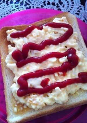 簡単★卵トースト-レシピのメイン写真