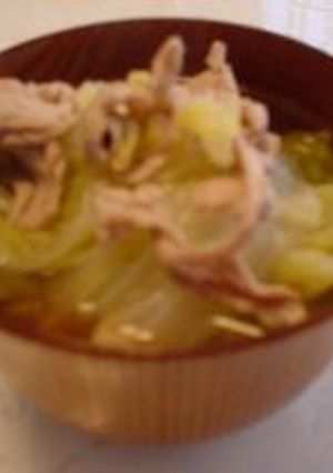 豚と白菜の和風スープ-レシピのメイン写真