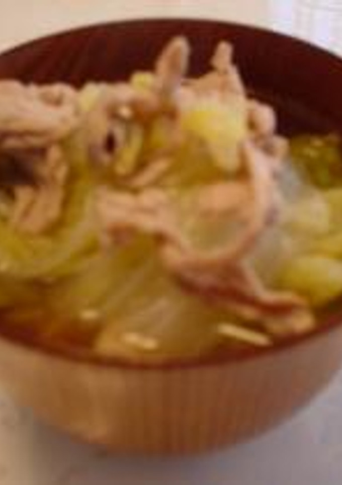 豚と白菜の和風スープ-レシピのメイン写真