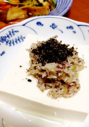 じゃこネギしそ梅冷やっこ-レシピのメイン写真