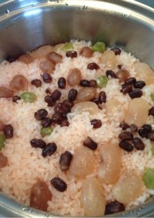 無水鍋・赤飯-レシピのメイン写真