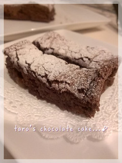 ノンフラワー☆里芋チョコレートケーキ-レシピのメイン写真