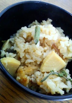 山菜たっぷり♪たけのこごはん-レシピのメイン写真