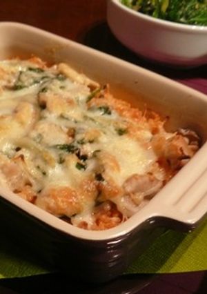 ☆簡単我が家のチキンとほうれん草ドリア☆-レシピのメイン写真