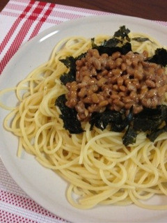 簡単☆バター風味の納豆パスタ-レシピのメイン写真