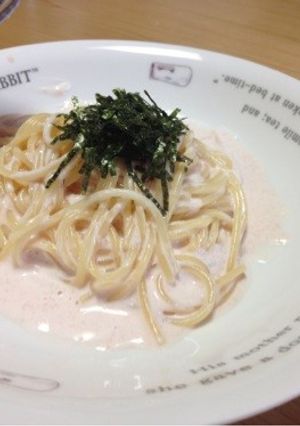 簡単☆明太クリームパスタ-レシピのメイン写真