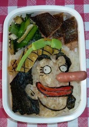 キャラ弁　ウソップ-レシピのメイン写真