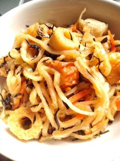 *切り干し大根とひじきの煮物*-レシピのメイン写真