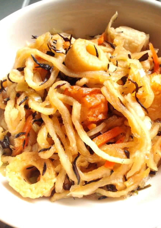 *切り干し大根とひじきの煮物*-レシピのメイン写真
