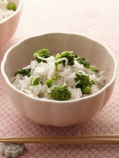 菜の花としらすのまぜごはん-レシピのメイン写真