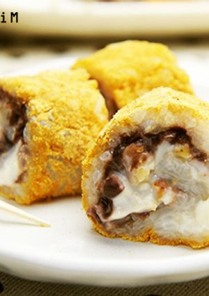 くるみとチーズのくるくるおはぎ-レシピのメイン写真