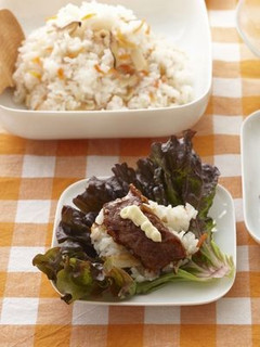レタスでくるくる♪焼肉ちらし寿司-レシピのメイン写真