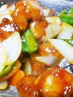 ごはんのおかずに!おいしい酢豚-レシピのメイン写真