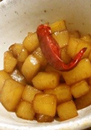 大根のコロコロきんぴら-レシピのメイン写真