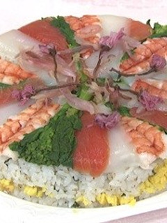 みんな大好き!お寿司ケーキ-レシピのメイン写真