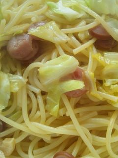 キャベツとウインナーの和風パスタ-レシピのメイン写真