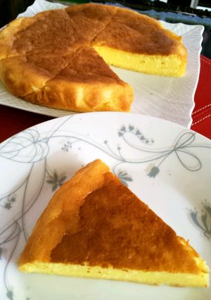 ミキサーで混ぜるだけ♡簡単チーズケーキ-レシピのメイン写真