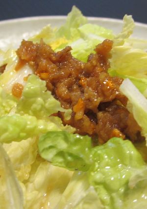 白菜のサラダ　生姜の中華風だれ-レシピのメイン写真