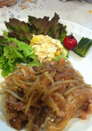 チャチャっと!生姜焼き♡-レシピのメイン写真