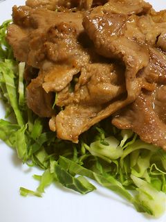 焼肉のたれで生姜焼き-レシピのメイン写真