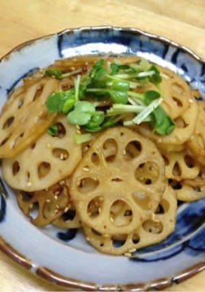 子供も大好き！れんこんのきんぴら-レシピのメイン写真