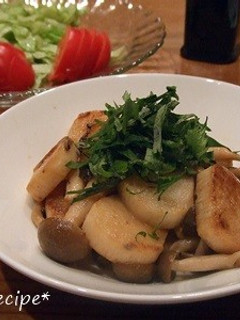 山芋のバター醤油ソテー-レシピのメイン写真