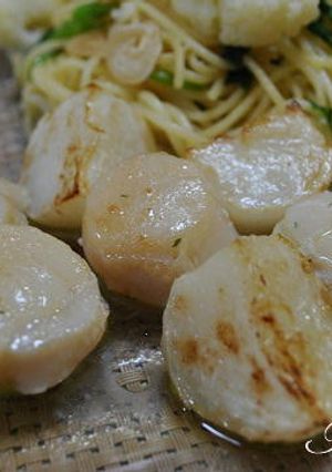 ホタテとかぶのソテー-レシピのメイン写真