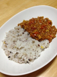 ヘルシー!!豆腐のトマトキーマカレー☆-レシピのメイン写真