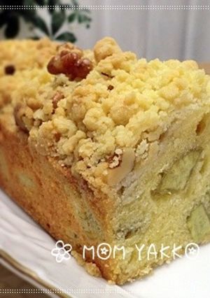 さつま芋とくるみのクランブルケーキ-レシピのメイン写真