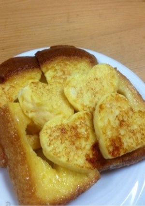 笑顔になれるフレンチトースト❤-レシピのメイン写真