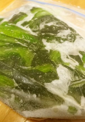 おうちで冷凍野菜☆カブの葉-レシピのメイン写真