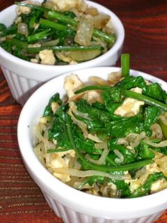 タイ料理屋の鳥ひき肉とパクチー/香菜炒め-レシピのメイン写真