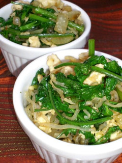 タイ料理屋の鳥ひき肉とパクチー/香菜炒め-レシピのメイン写真