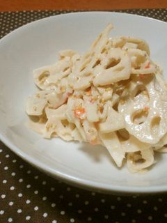 香ばしレンコンサラダ-レシピのメイン写真