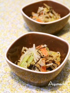 カット野菜と佃煮昆布で☆和え物-レシピのメイン写真